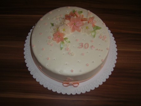 Narodeninová torta 30+